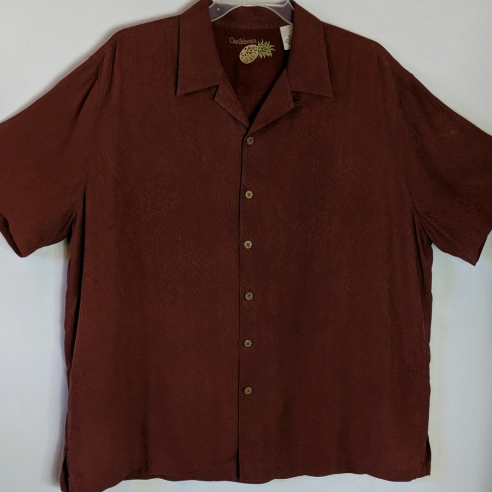 Roundtree & York Caribbean Collection XL 100% silk